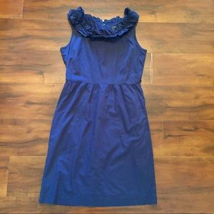 Navy Blue J Crew Pocket Dressed
